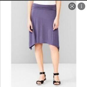 Asymmetrical GAP Midi-Skirt